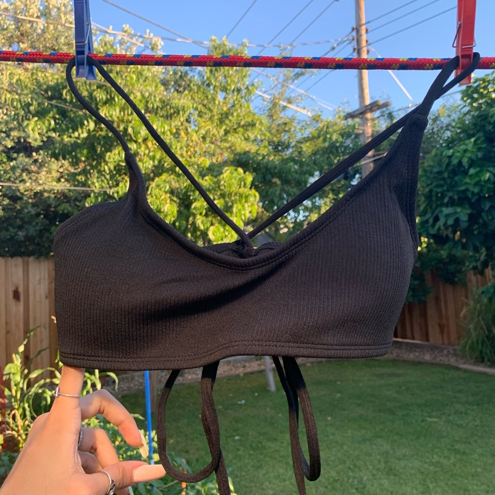 Tie Back Bikini Top